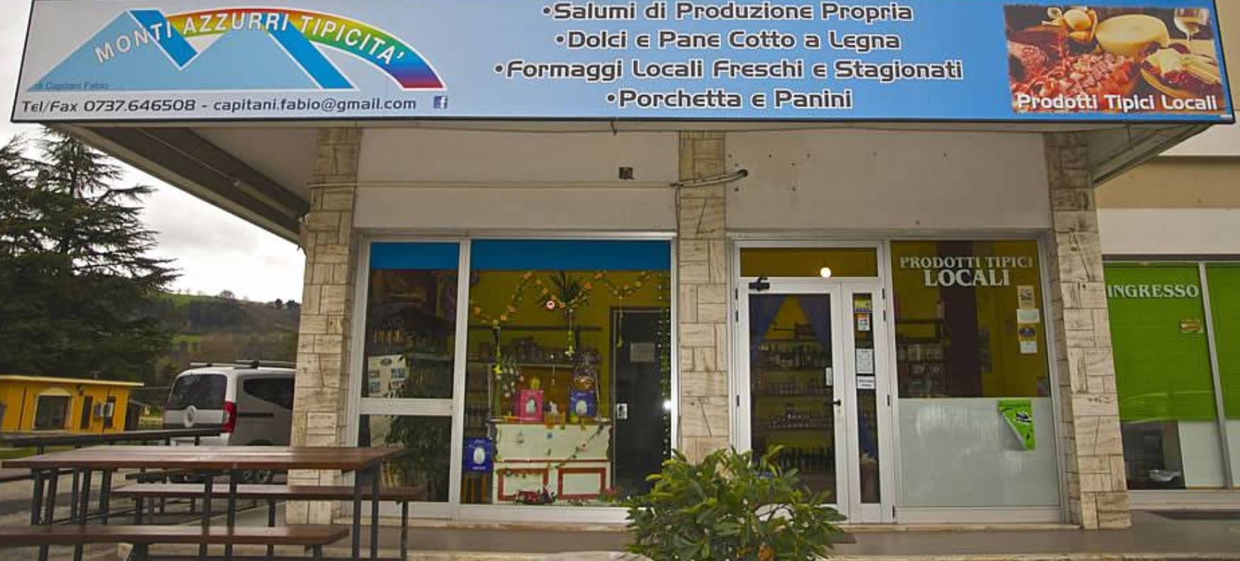 Seconda Tappa: assaggio ed acquisto di prodotti di norcineria oltre che di prodotti locali